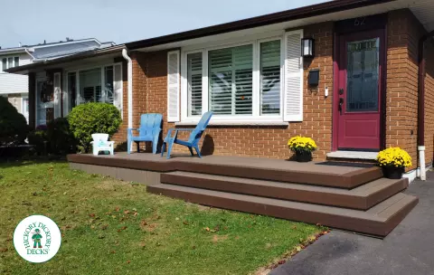 Fiberon Porch in Hamilton Mountain Fiberon Porch in Hamilton Mountain