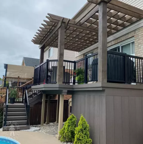 Custom Pergola in Kitchener Ontario Custom Pergola in Kitchener Ontario