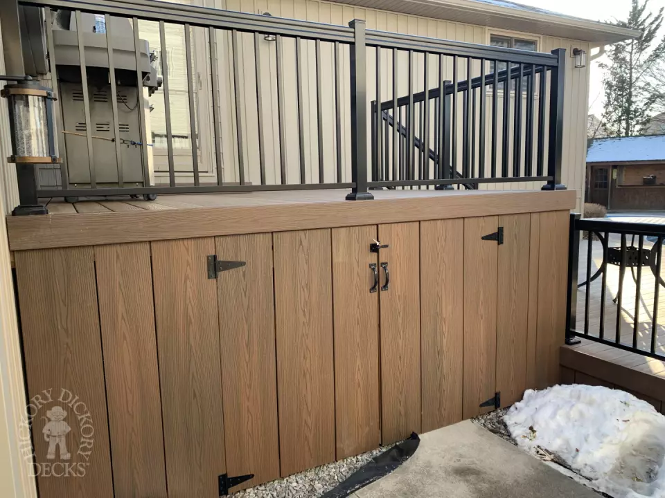 Fiberon pool deck in Caledonia Ontario