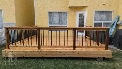 Cedar Deck in Edmonton
