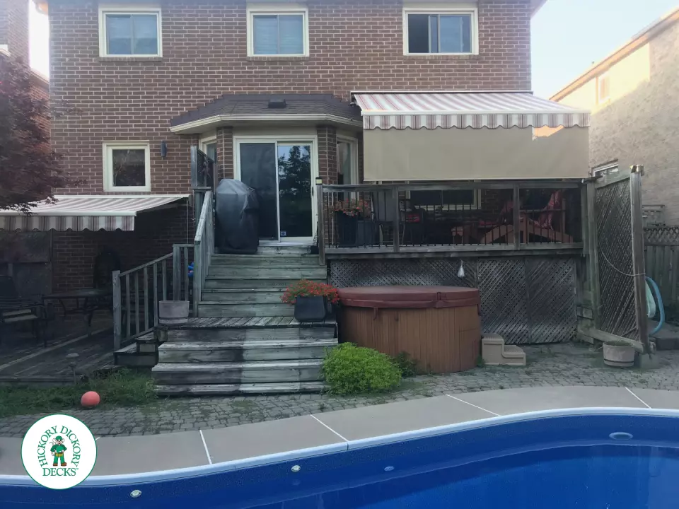 Clubhouse deck in Richmond Hill