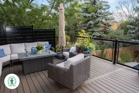 large trex deck