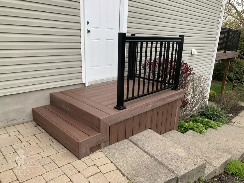 Veka deck in Cambridge