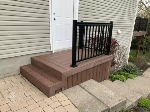 Veka deck in Cambridge