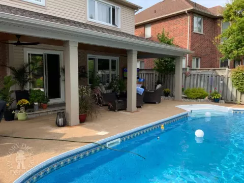 custom roof with lights and ceiling