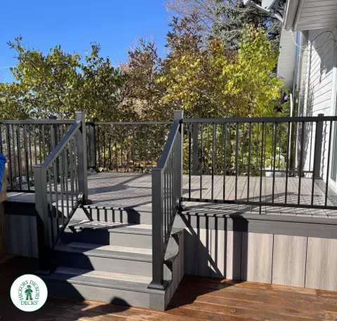 Clubhouse deck in Lombardy