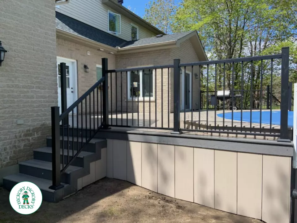 Fiberon Pool Deck in Ottawa Ontario