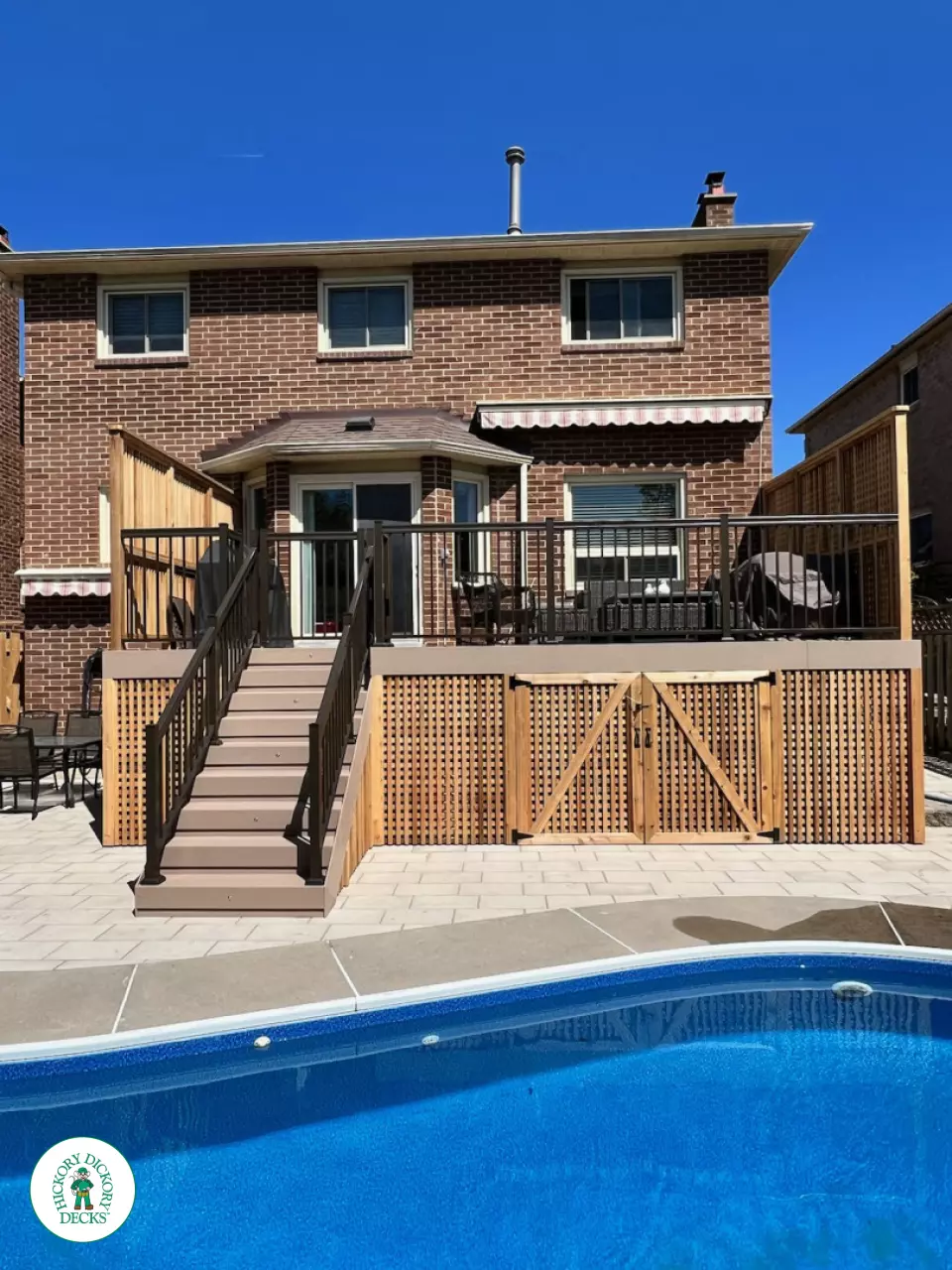 Clubhouse deck in Richmond Hill