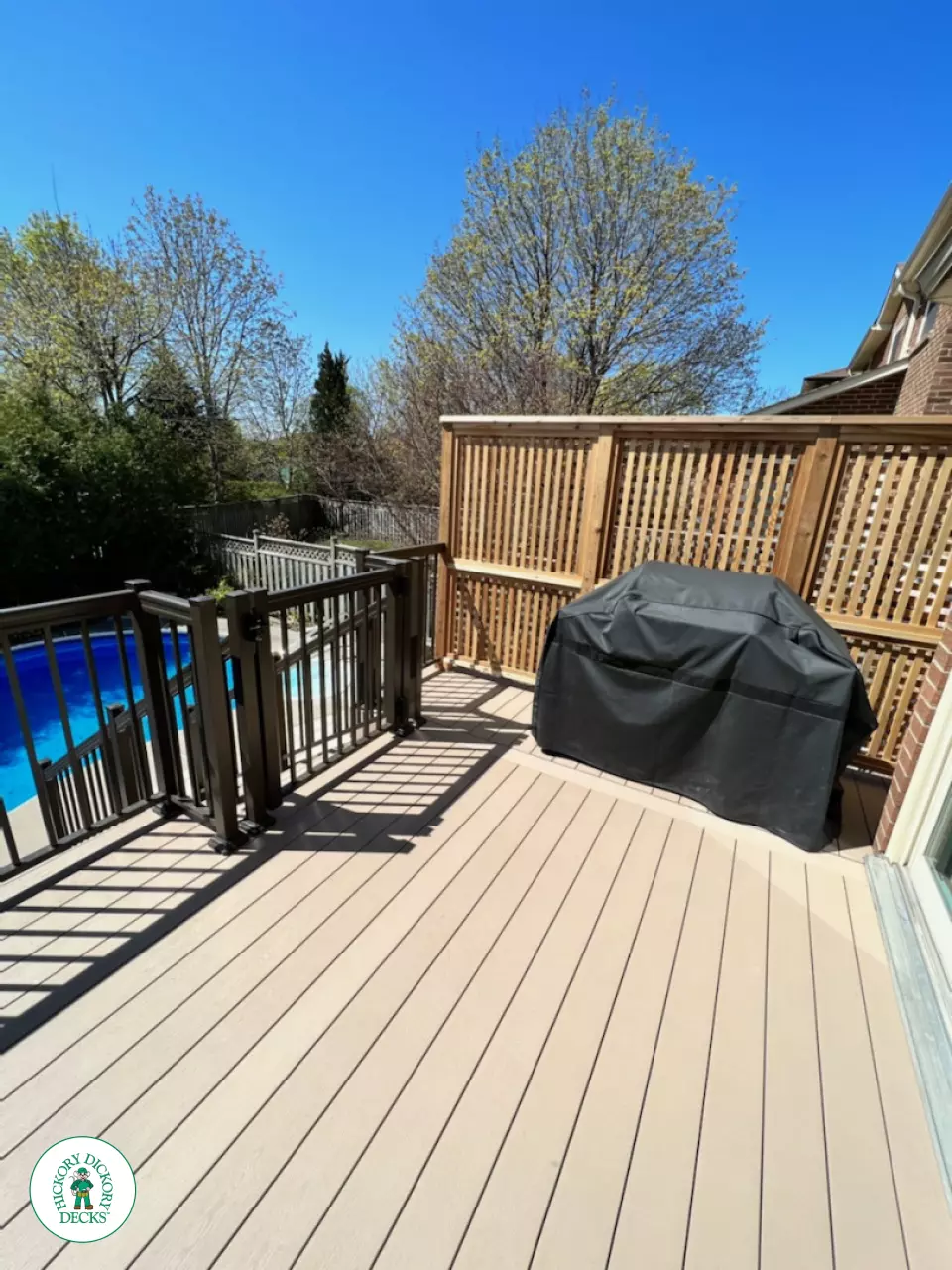 Clubhouse deck in Richmond Hill