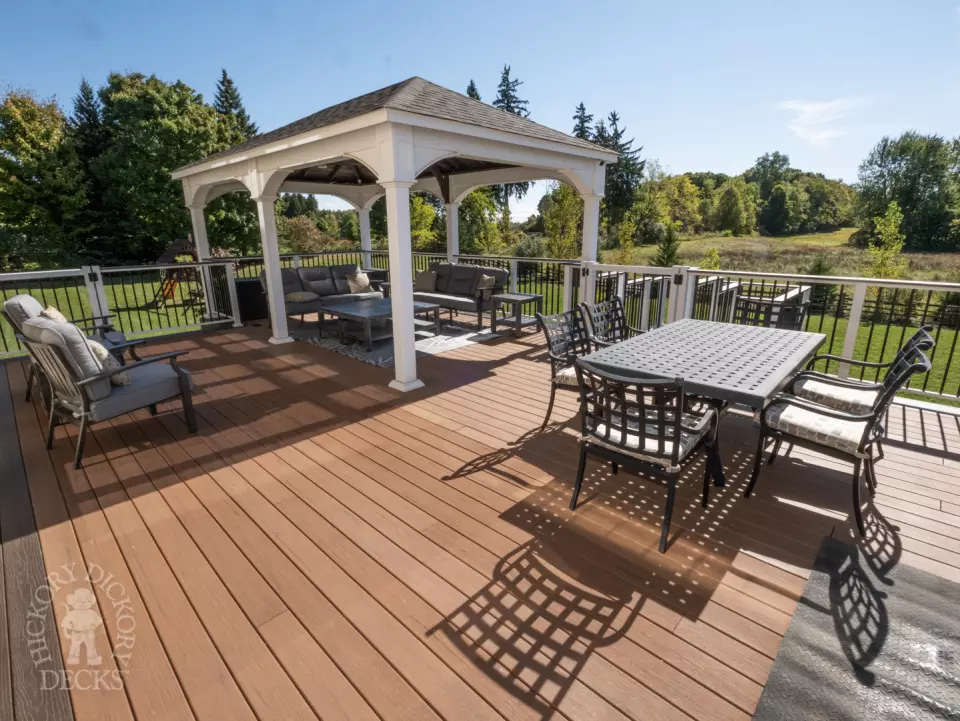 Moisture Shield High Deck with Pavilion in Puslinch Moisture Shield High Deck with Pavilion in Puslinch