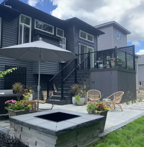 Small Clubhouse Custom Deck in Kempville Small Clubhouse Custom Deck in Kempville