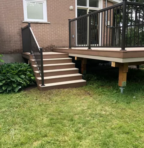 Veka Custom Deck in Ottawa