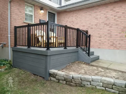 Clubhouse deck in Cambridge, Ontario