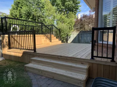 2 Level Custom Pool Deck in Ottawa Ontario