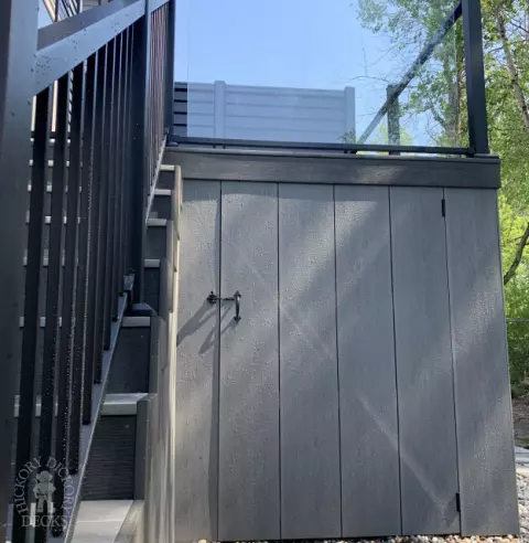 Small Clubhouse Custom Deck in Kempville Small Clubhouse Custom Deck in Kempville