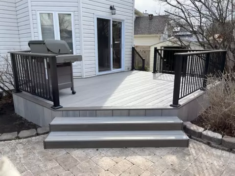 Fiberon Deck and Custom Pavilion in Kanata Ontario