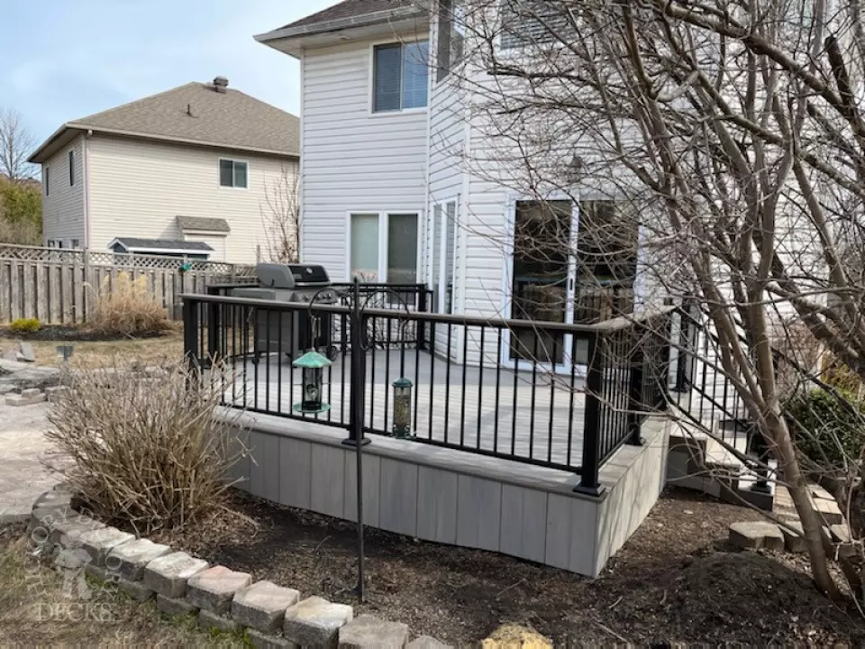 Fiberon Deck and Custom Pavilion in Kanata Ontario