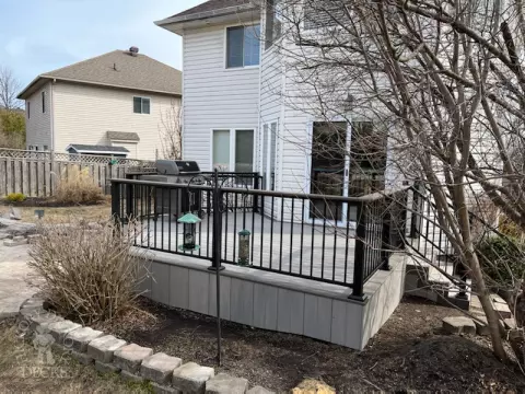 Fiberon Deck and Custom Pavilion in Kanata Ontario