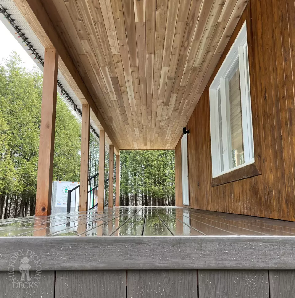 Clubhouse Front Porch in Kemptville Ontario Clubhouse Front Porch in Kemptville Ontario