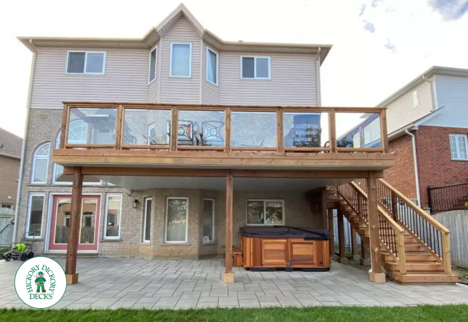 Pressure Treated High Deck in Waterloo