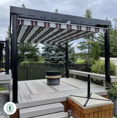 Aluminum Pergola in Ottawa
