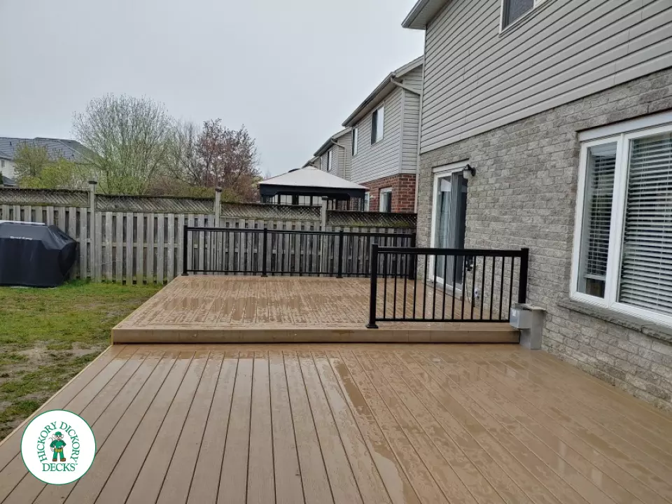Clubhouse deck Cambridge Ontario
