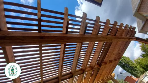 wood deck