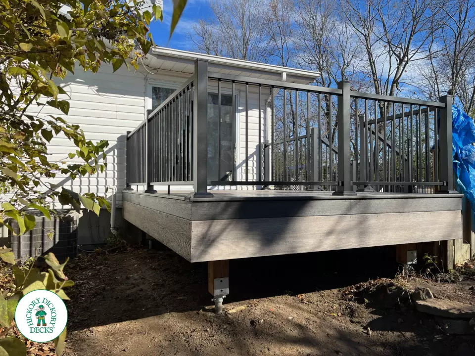 Clubhouse deck in Lombardy