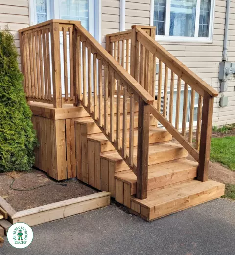 Cedar Deck in Dartmouth Nova Scotia