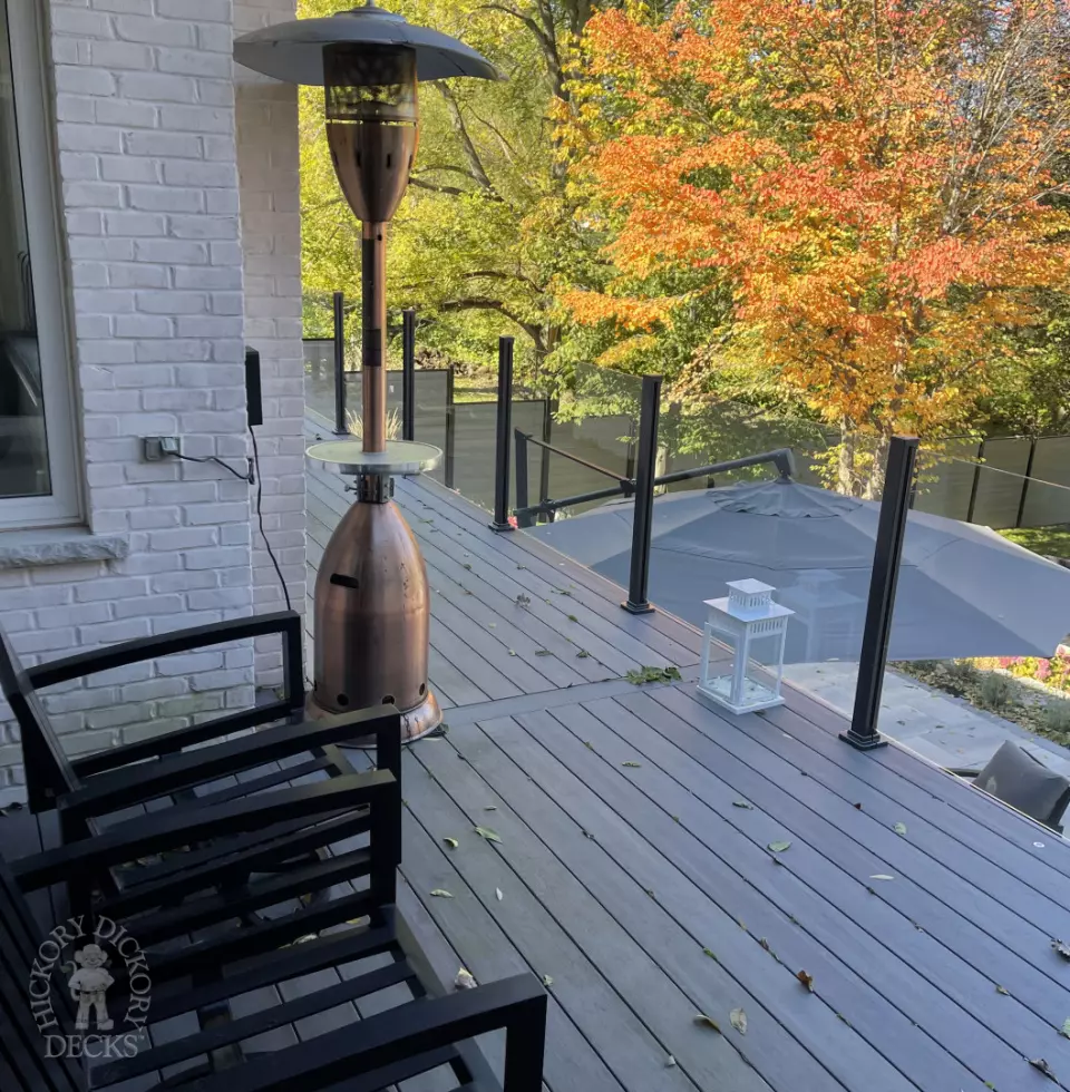 Azek high deck in Welland