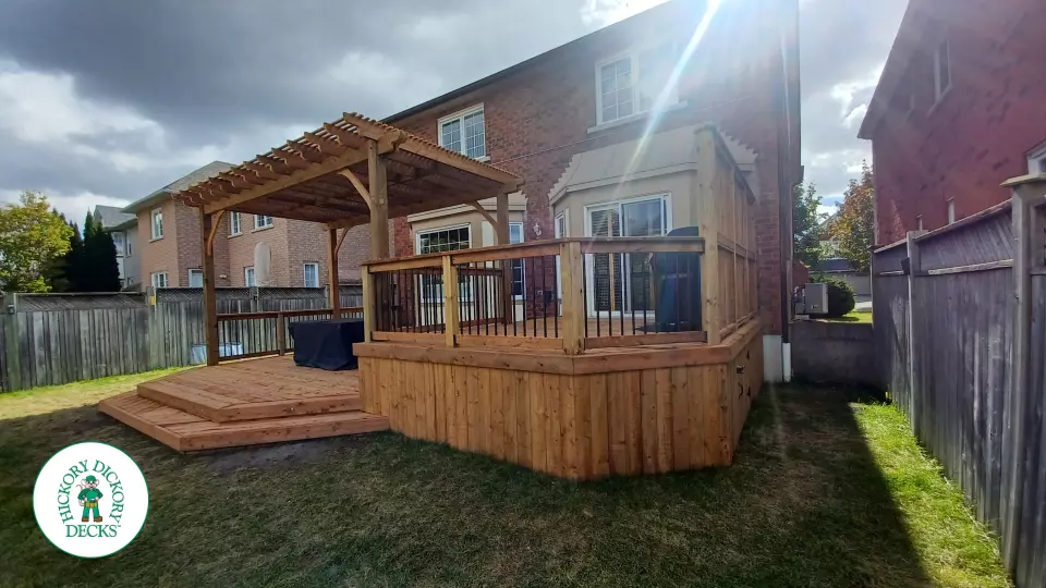wood deck