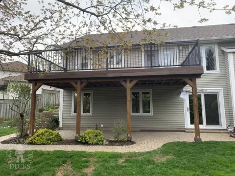 Veka deck in Cambridge