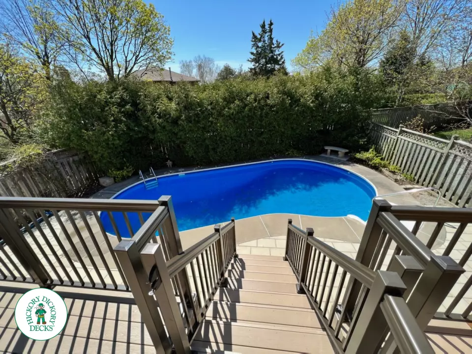 Clubhouse deck in Richmond Hill