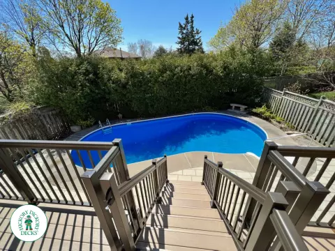 Clubhouse deck in Richmond Hill