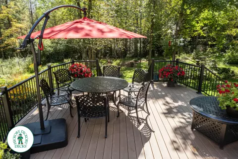 Clubhouse Custom Deck in Ottawa