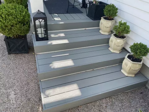 Small Timbertech Deck in Niagara