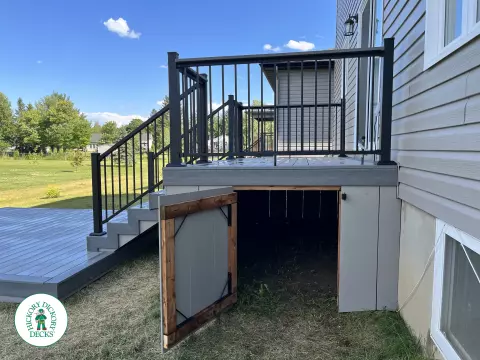 2 Level Clubhouse Custom Deck in Kemptville