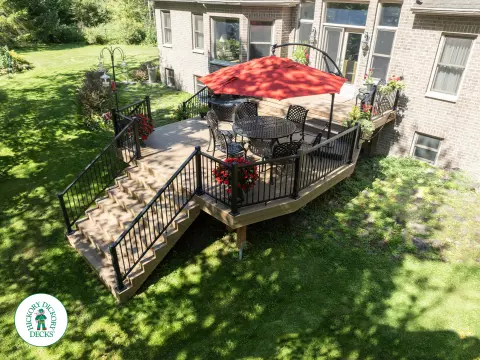 Clubhouse Custom Deck in Ottawa