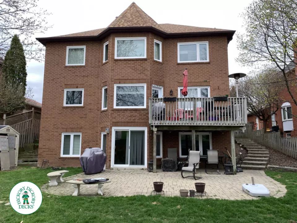 Clubhouse custom high deck in Missisauga