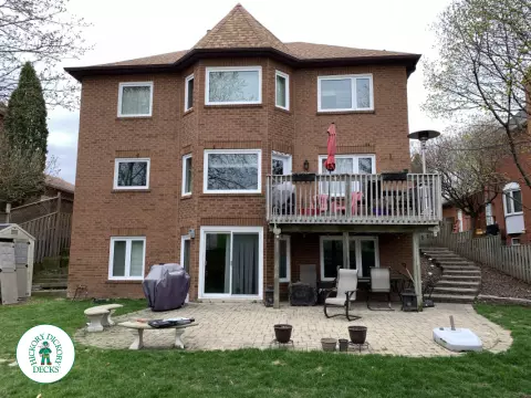 Clubhouse custom high deck in Missisauga