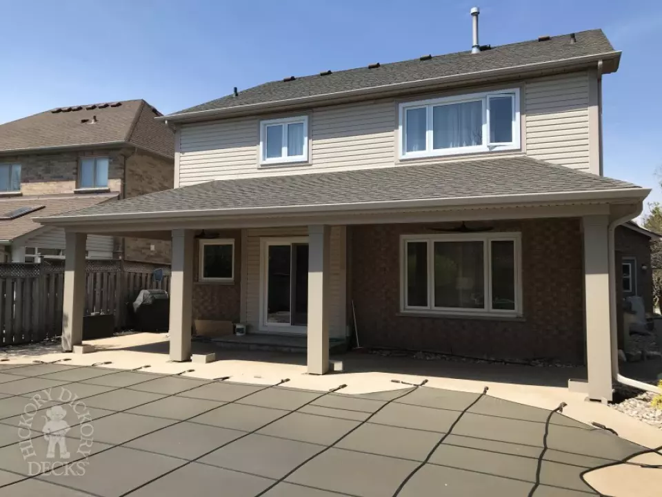 custom roof with lights and ceiling