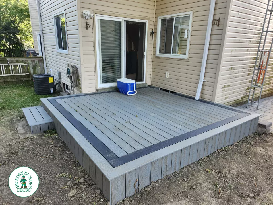 Low trex deck in Ajax