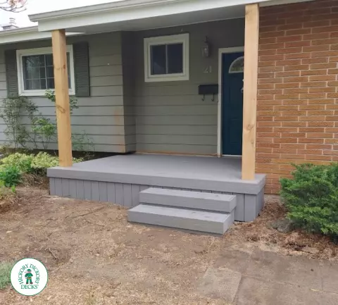 Fiberon front porch in St. Catharines