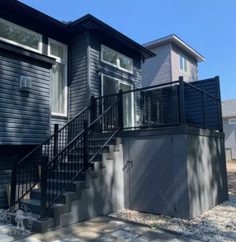 Small Clubhouse Custom Deck in Kempville Small Clubhouse Custom Deck in Kempville