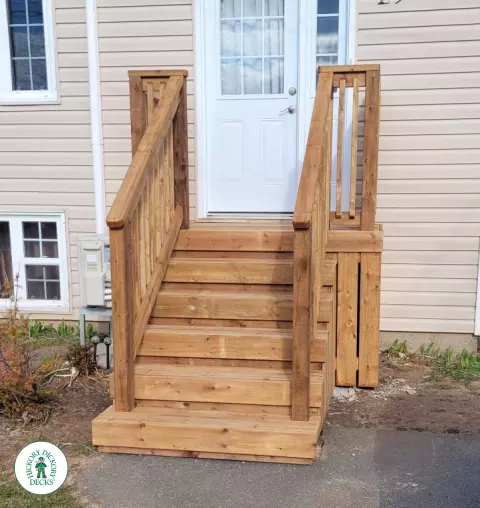 Cedar Deck in Dartmouth Nova Scotia