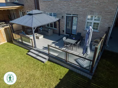 Clubhouse low deck lights