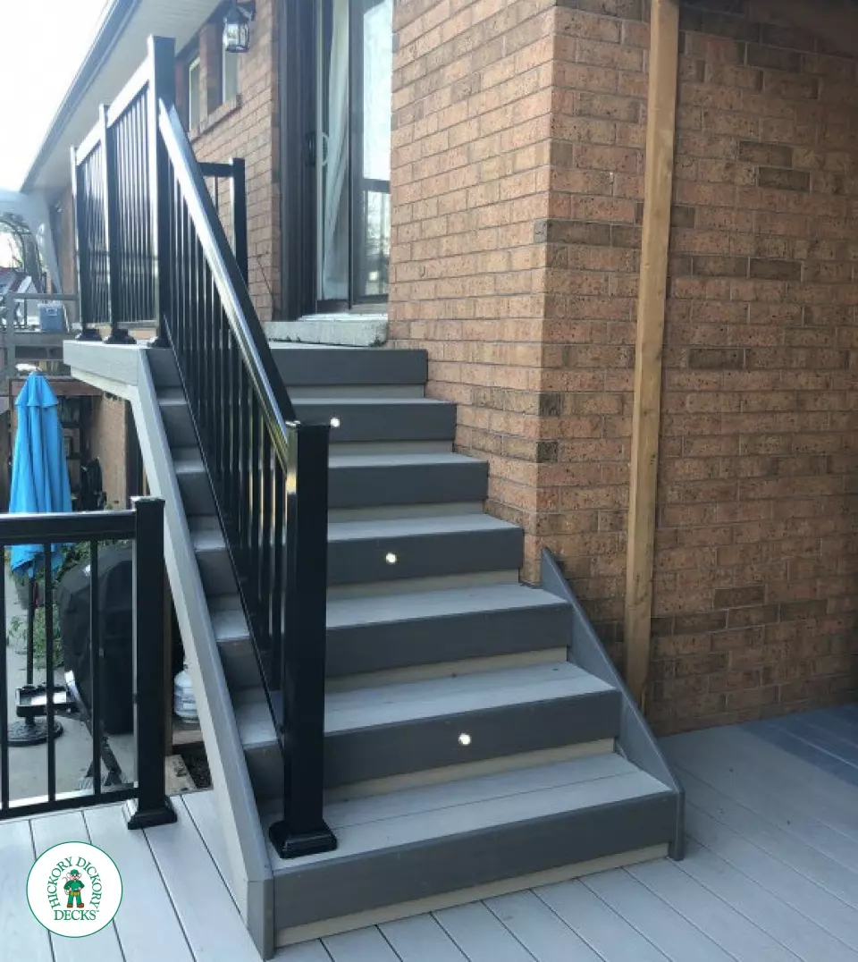 Azek pool deck in Innisfil