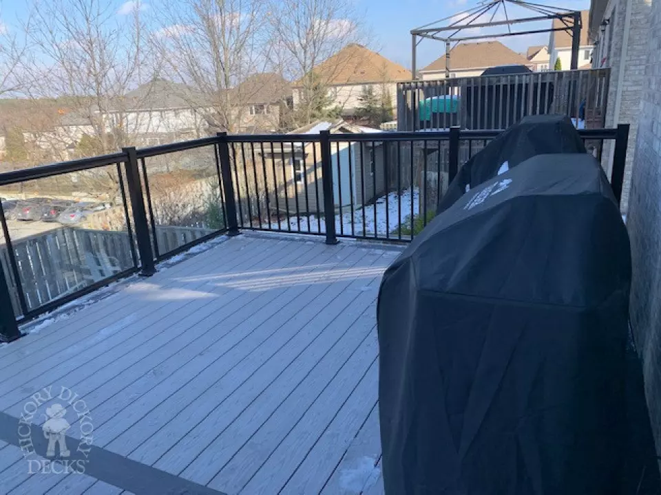 Elevated Azek Deck in Kitchener