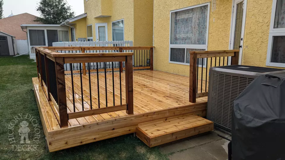 Cedar Deck in Edmonton