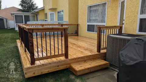 Cedar Deck in Edmonton